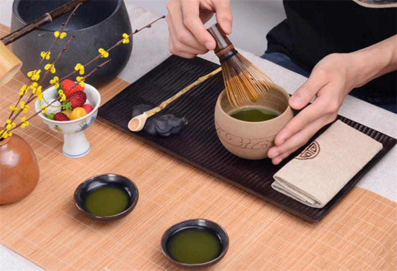 48 Матча зеленый чай венчик для пудры матча бамбуковый венчик бамбуковый Chasen Полезная щетка инструменты кухонные принадлежности