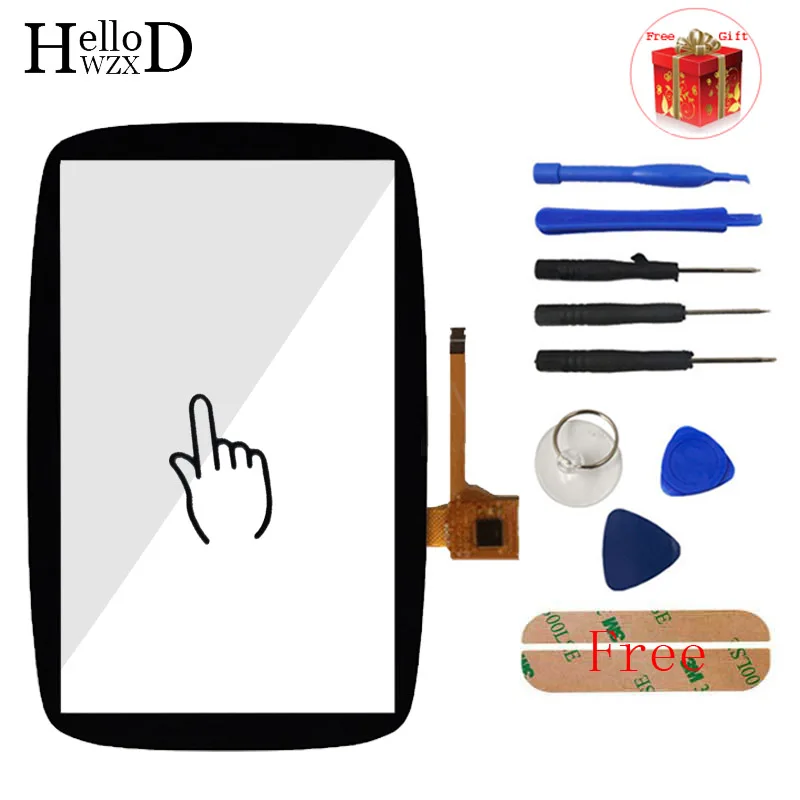 

Phone Touch High Front Glass For Tomtom GO 510 Touch Screen Digitizer Panel Lens Sensor Repair Part Tools Free Adhesive Gift