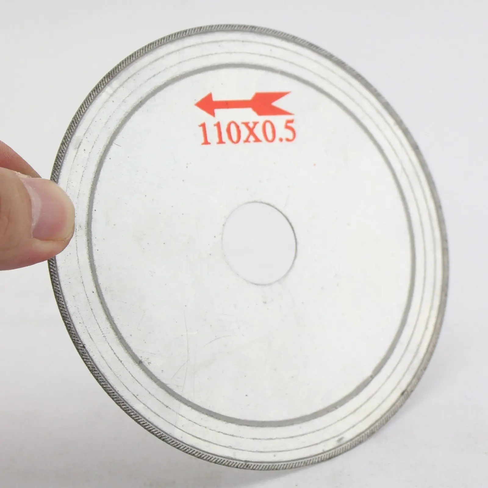 5Pcs 4.5" inch Ultra-Thin Diamond Lapidary Saw Blade Cutting Disc 3/4" Rim 0.6mm ILOVETOOL