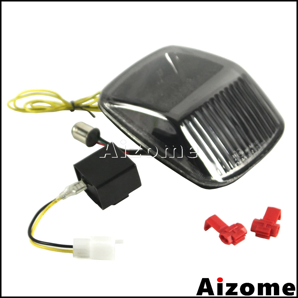 Motorcycle LED Tail Light Brake Stop Light For Harley Deuce All Years V-ROD 2002-2011 Integrated Tu - 32920986224