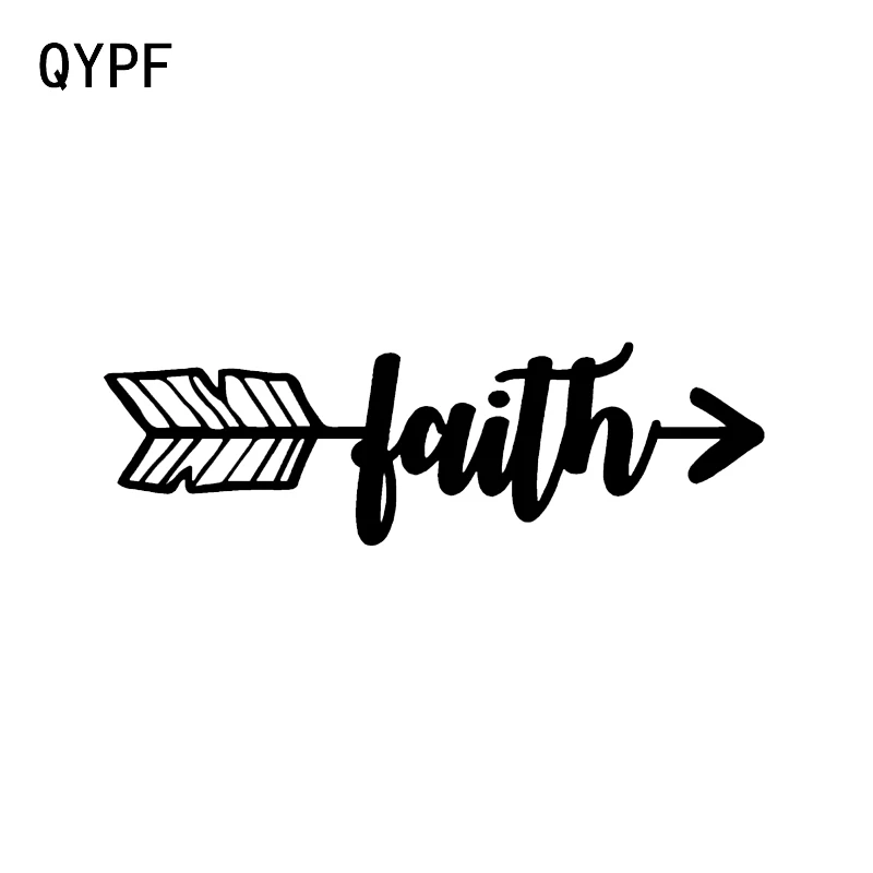 QYPF 15 6*4 8 см забавная стрела вера Декор виниловая Автомобильная наклейка силуэт