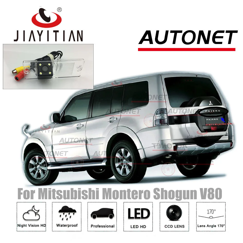 Задняя камера JiaYiTian для Mitsubishi Pajero Montero Shogun V80 v93 mk4 CCD парковки номерного знака|night