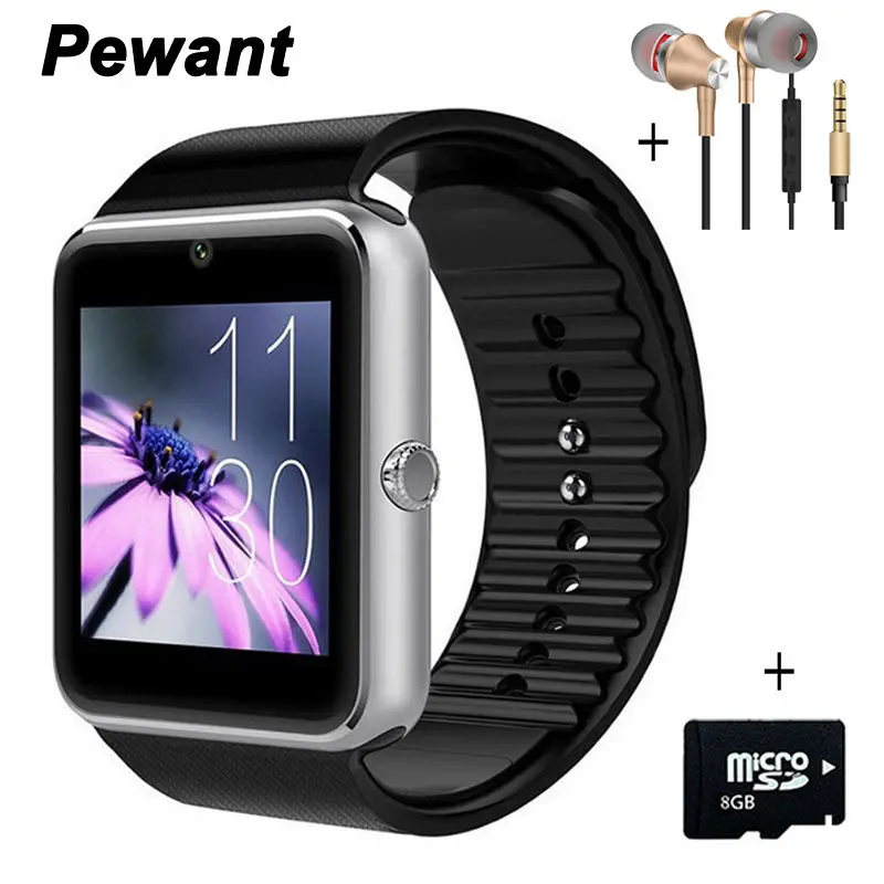 2017 Pewant font b Wearable b font font b Devices b font Smart Watch GT08 Android