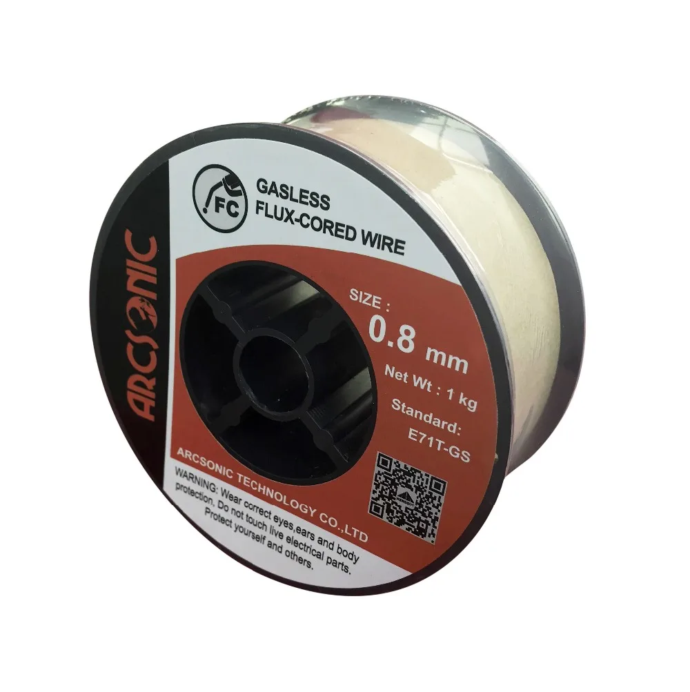 MIG welding wire, No gas / Gasless welding wire,MIG Consumables,Wire size 0.8mm, Flux corein