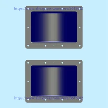 2 шт./пара H105B аксессуары для шкафа ручки линейного массива для DJ Динамик дома Театр НЧ-динамик сабвуфера профессиональный аудио