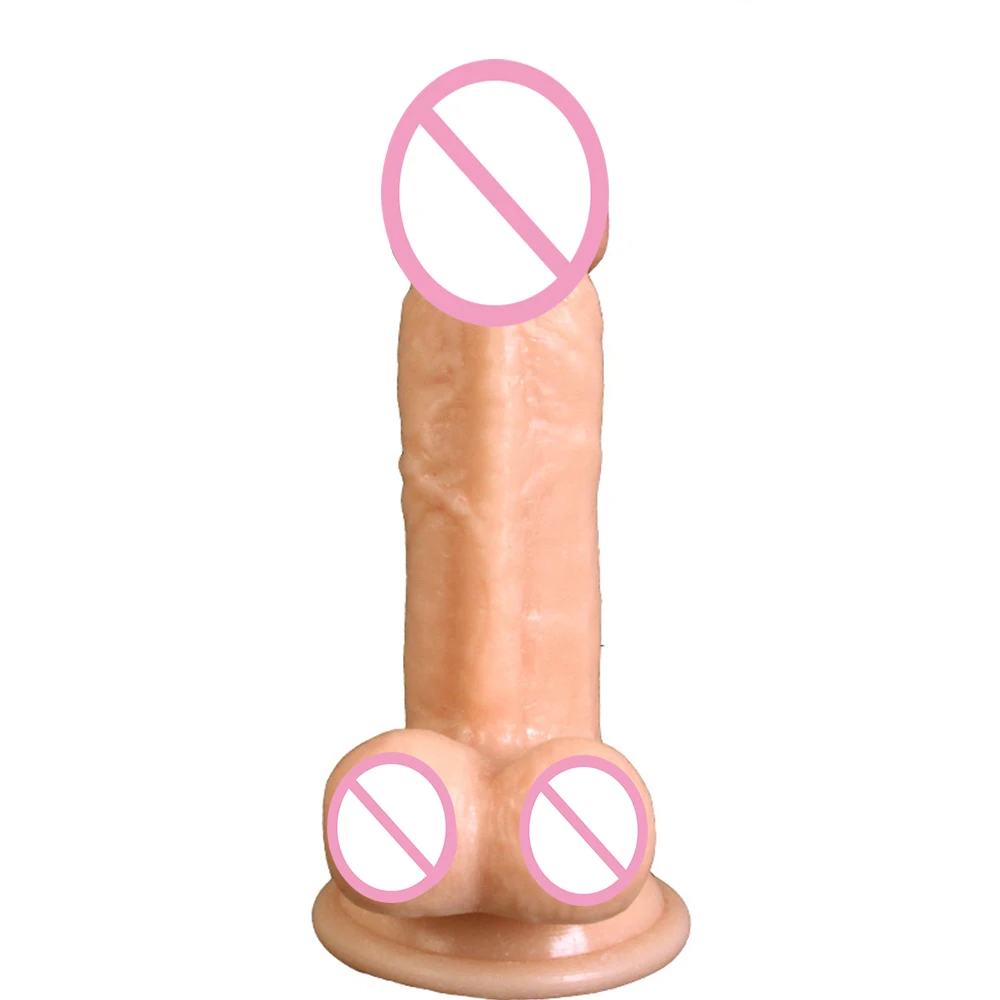 Women Realistic Skin Big Dick Large Suction Huge Cock Happy Enjoyment Cosplay Props