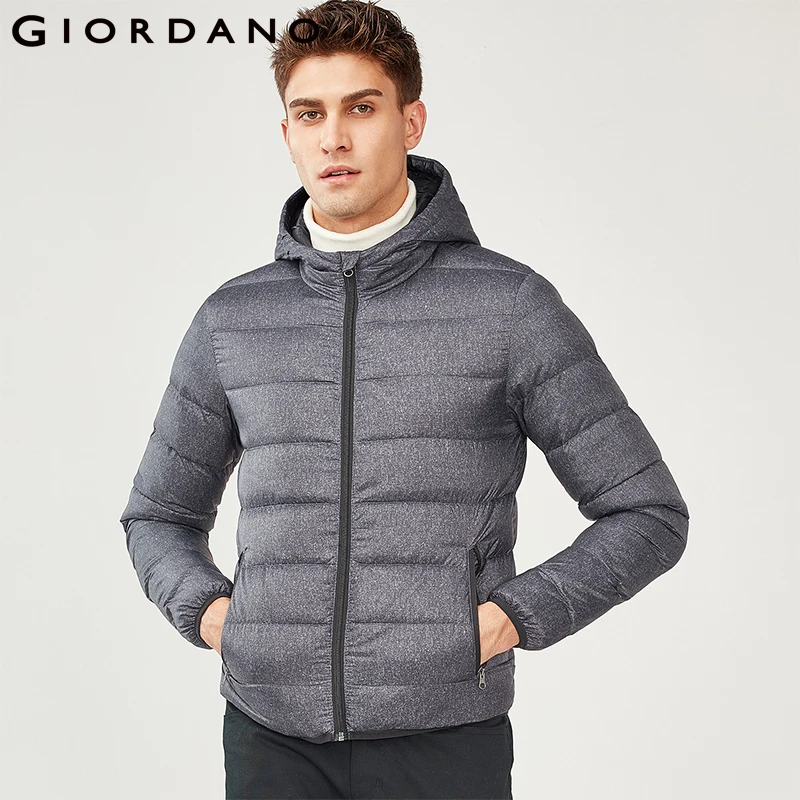 Buy Giordano Men Duck Down Jacket Men Machine Washable