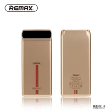 Remax RPP-18 10000mAh Power Bank Double USB External Battery Pack Lithium Polymer Backup Power Bank For Cell Phone Pad Tablet