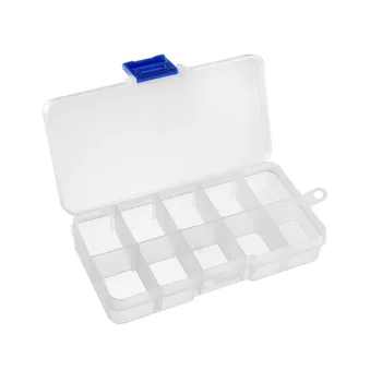 

Uxcell 1PCS 15/8/10 Grids Component Storage Box Electronic Component Containers Tool Boxes 130x70x22mm 200x130x46mm 170x100x22mm