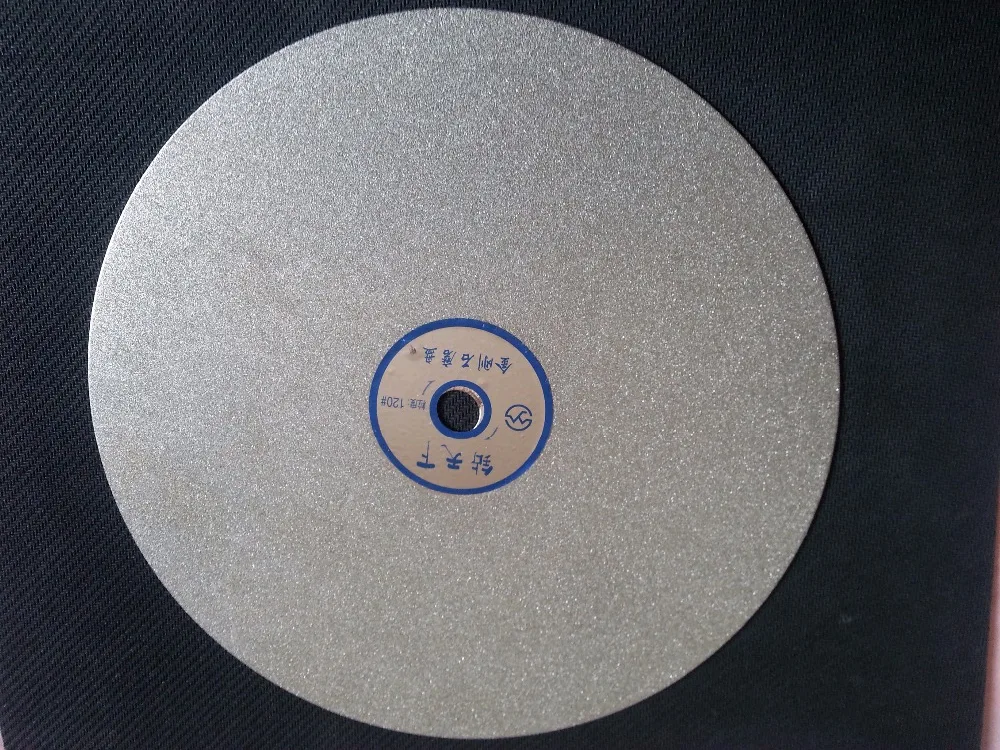 

Алмазное покрытие, плоское круговое колесо 12 дюймов, шлифовальный полировальный диск для ювелирных изделий, диаметр 300 мм