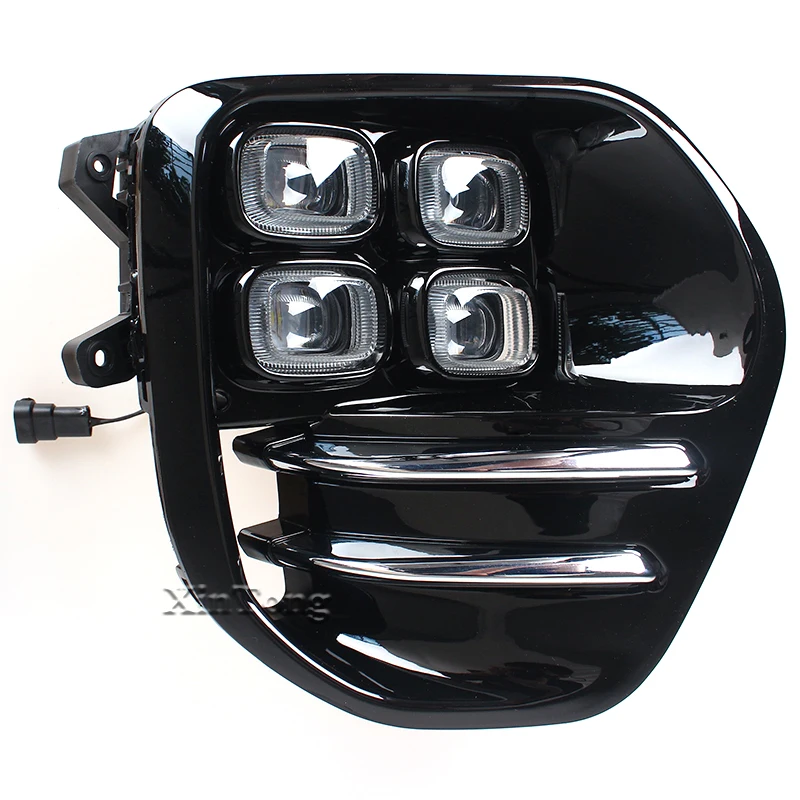 Tanie Dla KIA Sportage QL kx5 2016 2017 2018 światło przeciwmgielne led światła do jazdy dziennej zestaw Auto samochód białe dzienne światła led dla KIA KX5