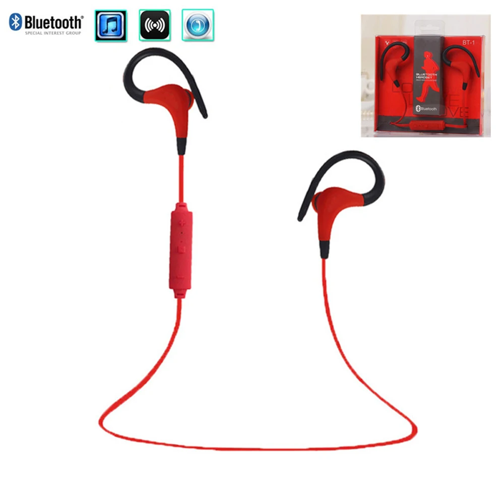  Sport Stereo Blutooth Bluetooth Headset Wireless Headphones in Ear buds Earphone Phone for iPhone 6 5s 4s Samsung Xiaomi Earbuds 