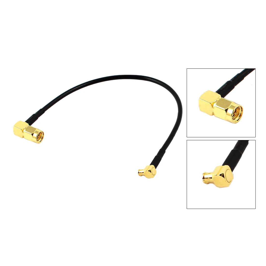 

Promotion! 19.5cm SMA Male to MCX Male Plug AV Digital Coaxial Stereo Cable