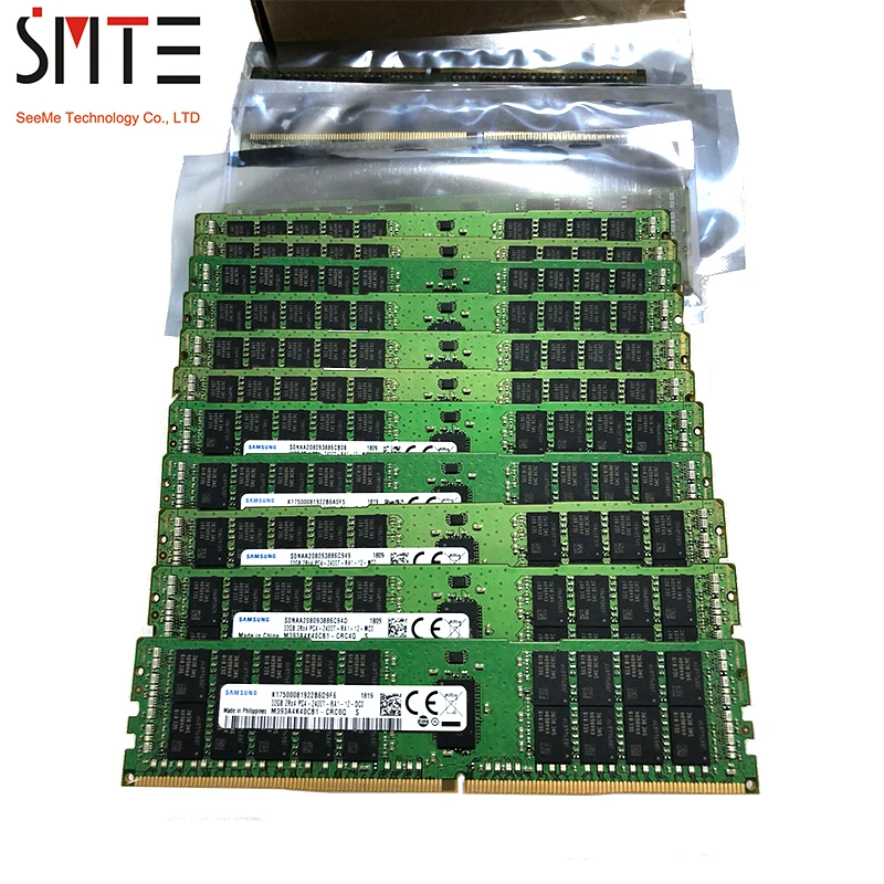 32 Гб DDR4 совместим с HW ECC RDIMM 2400 МГц для M830 M630 RDIMM-32GB-288pin-0.83ns-2400000KHz-1.2V-ECC-2Rank