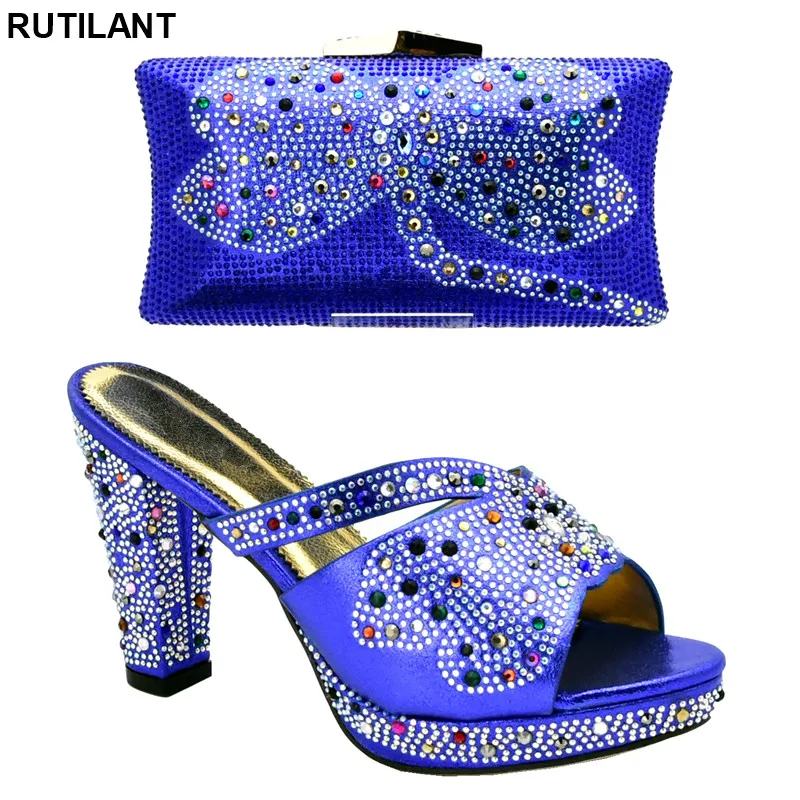 

New Fashion Italian Ladies Shoes and Bags To Match Set Women Shoes and Bags To Match Set Sale Wedding Shoe and Bag Sets Italian