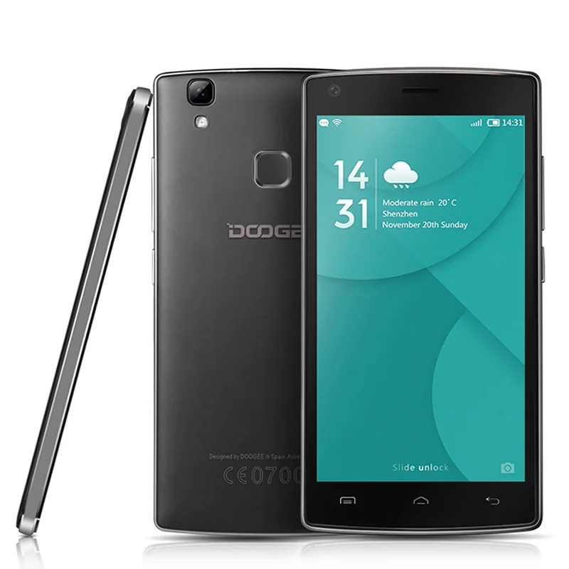 Doogee X5 Max Pro смартфон отпечатков пальцев 5.0 &quotHD Android 6.0 MTK6737 4 ядра 1280*720 2 ГБ + 16 8MP 4000