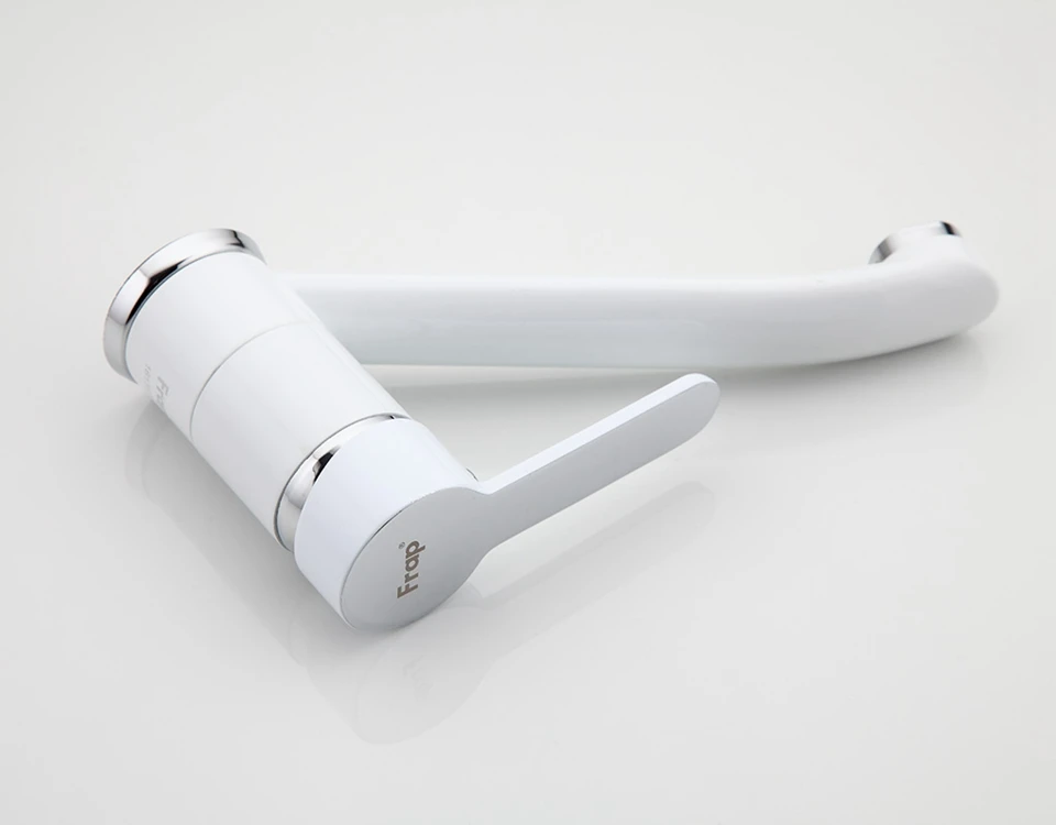 FRAP new modern white black brass kitchen sink faucet water tap kitchen mixer kitchen accessories torneira para cozinha F4541