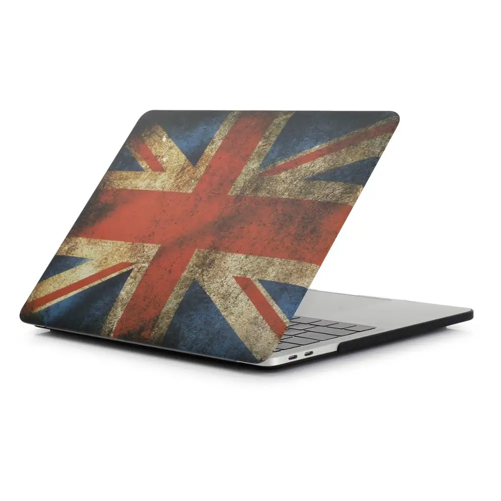 Чехол для ноутбука с флагом Великобритании и США MacBook Air Pro Retina 11 6 12 13 15 4 Mac New