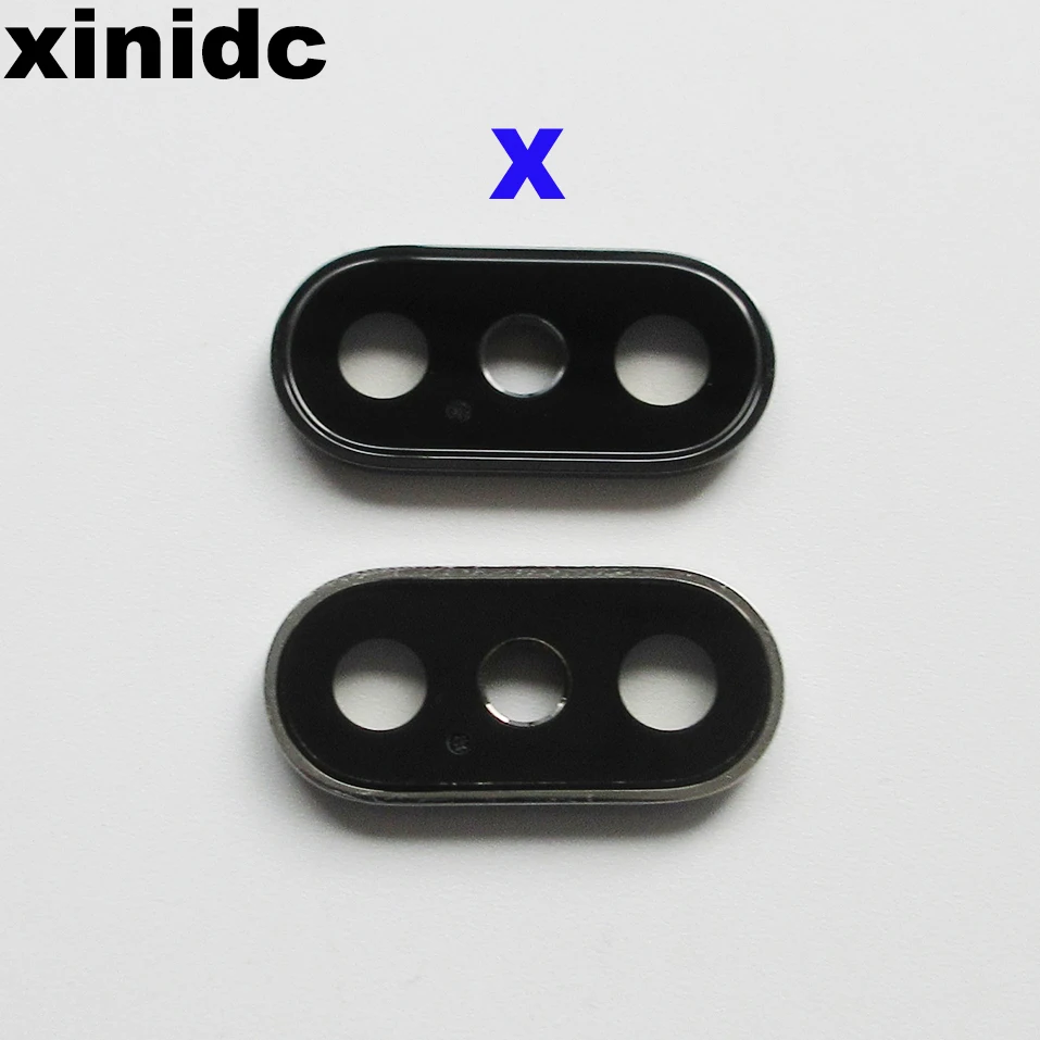 

Xinidc Original Sapphire Back Rear Camera Glass Lens Cover With Frame Holder For iPhone X XR XS XS MAX