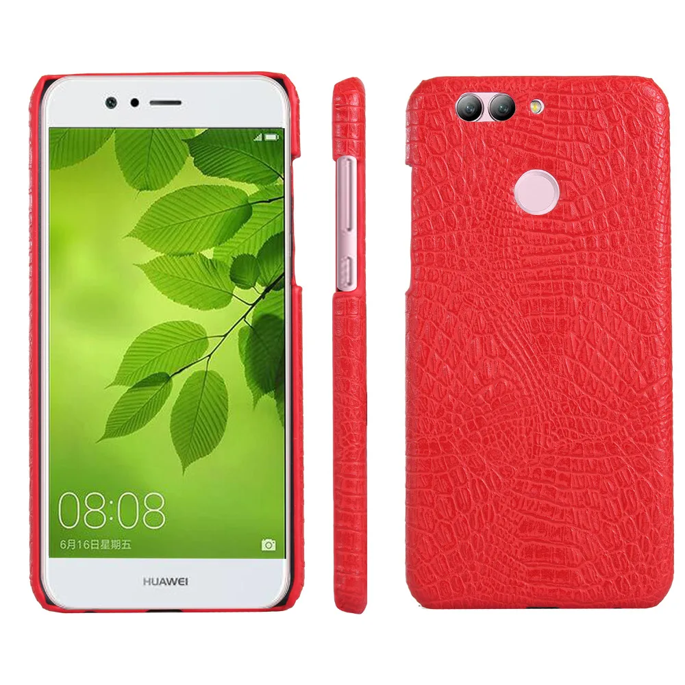 

For Huawei Nova 2 phone bag case For Huawei Nova2 Luxury Crocodile Skin PU leather Case Cover Huawei Nova 2 case 5.0 inch