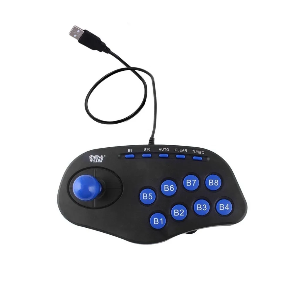 USB PC Street Fighter Joystick Double Shock Arcade Game Stick Gamepad Controller Gaming Game Pad For Windows XP/9x/2000 USB PC Street Fighter Joystick Double Shock Arcade Game Stick Gamepad Controller Gaming Game Pad For Windows XP/9x/2000