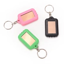 Портативный мини светодиодный светильник-Вспышка брелок для хранения солнечной энергии брелок Светильник фонарь-брелок аварийная походная фара для рюкзака светильник