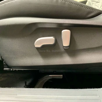 

For Subaru Forester SK 2019 2018 Fifth Generation Inner Accessories Seat Control Button Chrome Covers Trim Molding Car styling