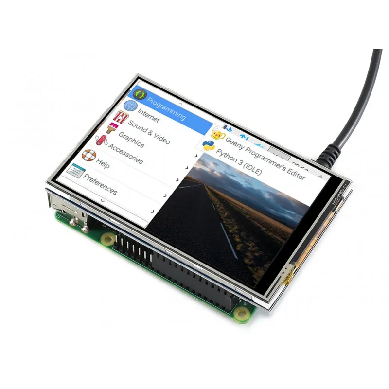 Raspberry Pi 4 дюймовый сенсорный экран TFT LCD C с резистивным сенсорным управлением 480x320