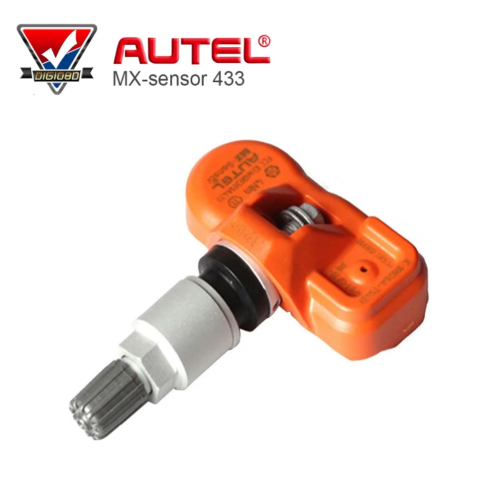 AUTEL MX Sensor 433MHz Universal Programmable font b TPMS b font Sensor Special Built for Tire