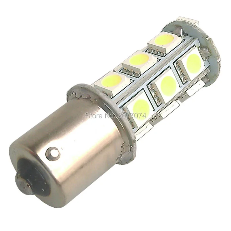 

4wDC12 White Red Yellow Warm white 1156BA15S 1157 5050 18SMD Car brake lights turn signal lights Tail light 1PCS JTCL036-1-ly