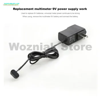

Wozniak Currency Multimeter 9V Power Supply Substitute Multimeter Power Capacitance line Maintenance Tool Wire