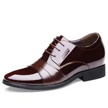 2019 New High Quality Genuine Leather Flats Men Lace-Up Black Business Dress Men Oxfords Shoes Male Formal Shoes DA014 2019 New High Quality Genuine Leather Flats Men Lace-Up Black Business Dress Men Oxfords Shoes Male Formal Shoes DA014