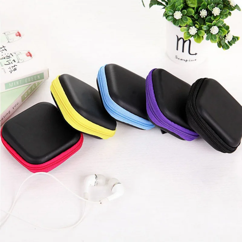 

Earphone Wire Organizer Box Data Line Cables Storage Box Case Container Coin Headphone Protective Box Case Container CC1374/10