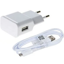 Горячие продажи универсальное 2A США ЕС-разъем, для поездок стены Зарядное устройство+ кабель MICRO USB кабель для Samsung Galaxy S4 i9500 i9505 S3 I9300 Note2 N7100
