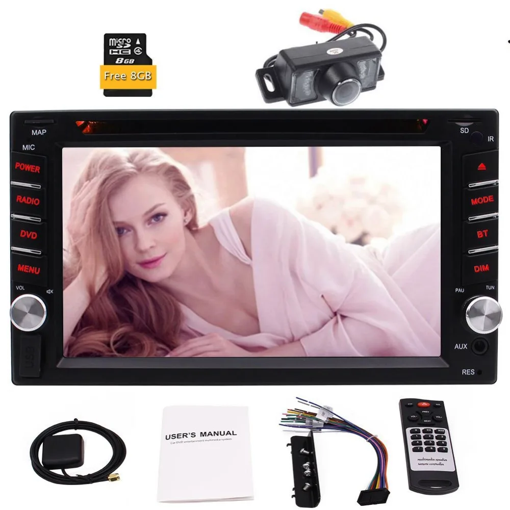 EinCar 2 Din Stereo font b Car b font Dvd Player Gps Navigation Autoradio CD Player