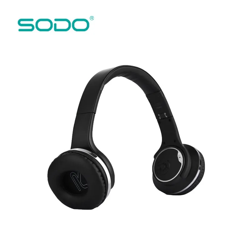 SODO MH1 удобная беспроводная гарнитура NFC 2в1 Twist-out Bluetooth динамик складные наушники с микрофоном