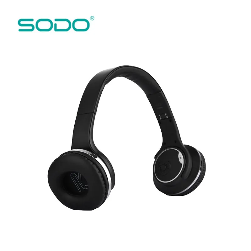 Оригинальная удобная беспроводная гарнитура SODO MH1 NFC 2 в 1 поворотная Bluetooth колонка