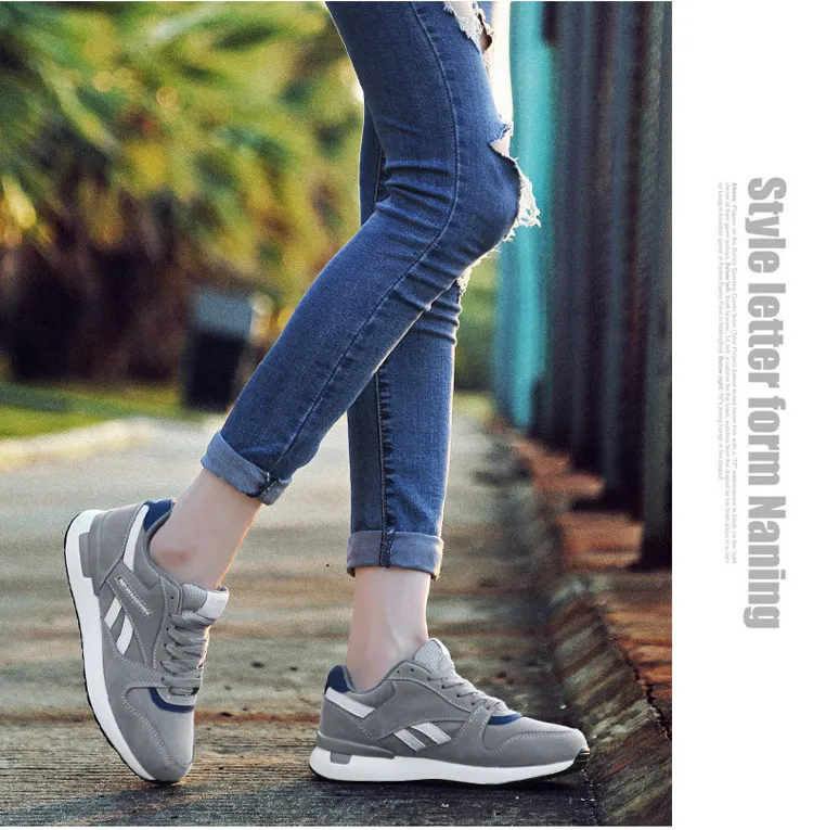 Hundunsnake Leather Grey Woman Sport Sneakers Women Sport Shoes Women's Sports Shoes Men Running Shoes Woman Trainers Walk T620