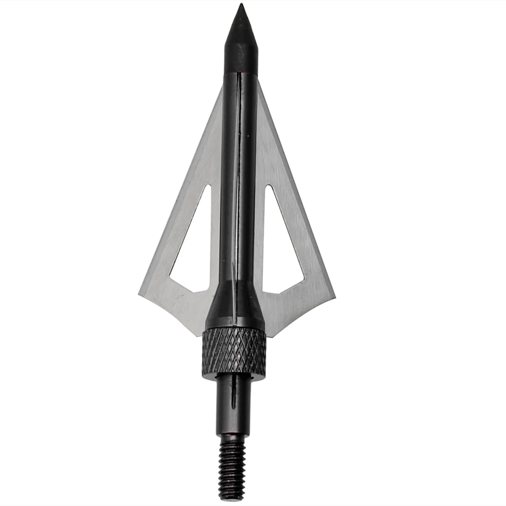 

1Pc Aluminum 2.95 Inch 3 Blades Hunting Arrow Broadheads For Crossbow And Compound