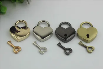 

handbags luggage hardware lock/ heart shape lock/padlock