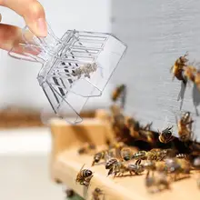 5 шт. прозрачные зажимы для пчеловодства пластиковые queen клетка для пчеловодства зажим для пчеловода инструмент для пчеловодства