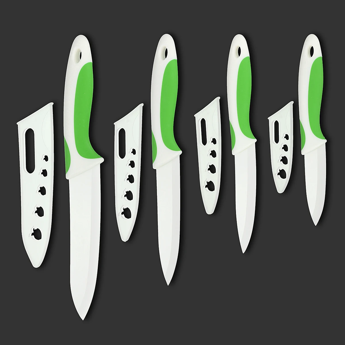 

3" 4" 5" inch Useful Kitchen Ceramic Knife White Blade Paring Fruit Cooking Knife Kitchen Chef Knife
