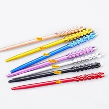 5 шт. 7 цветов ручной Перманентный макияж для бровей аппарат для татуажа Microblading Munsu Tebori Ручка