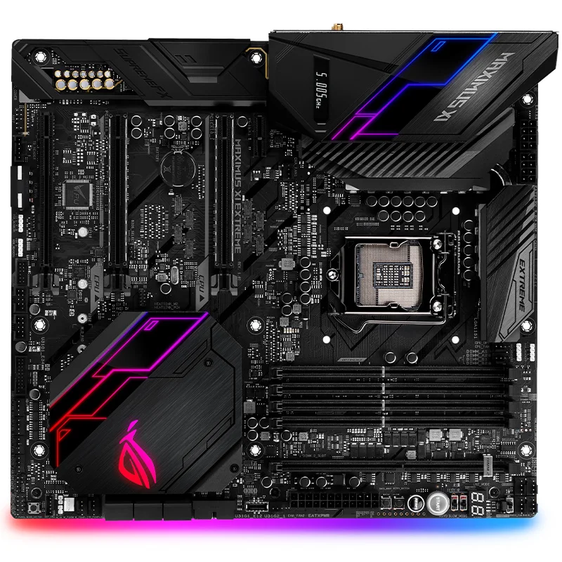Материнская плата ASUS ROG MAXIMUS XI Экстрим M11E Z390 1151pin поддерживает I9 9900 K 9700 | Компьютеры