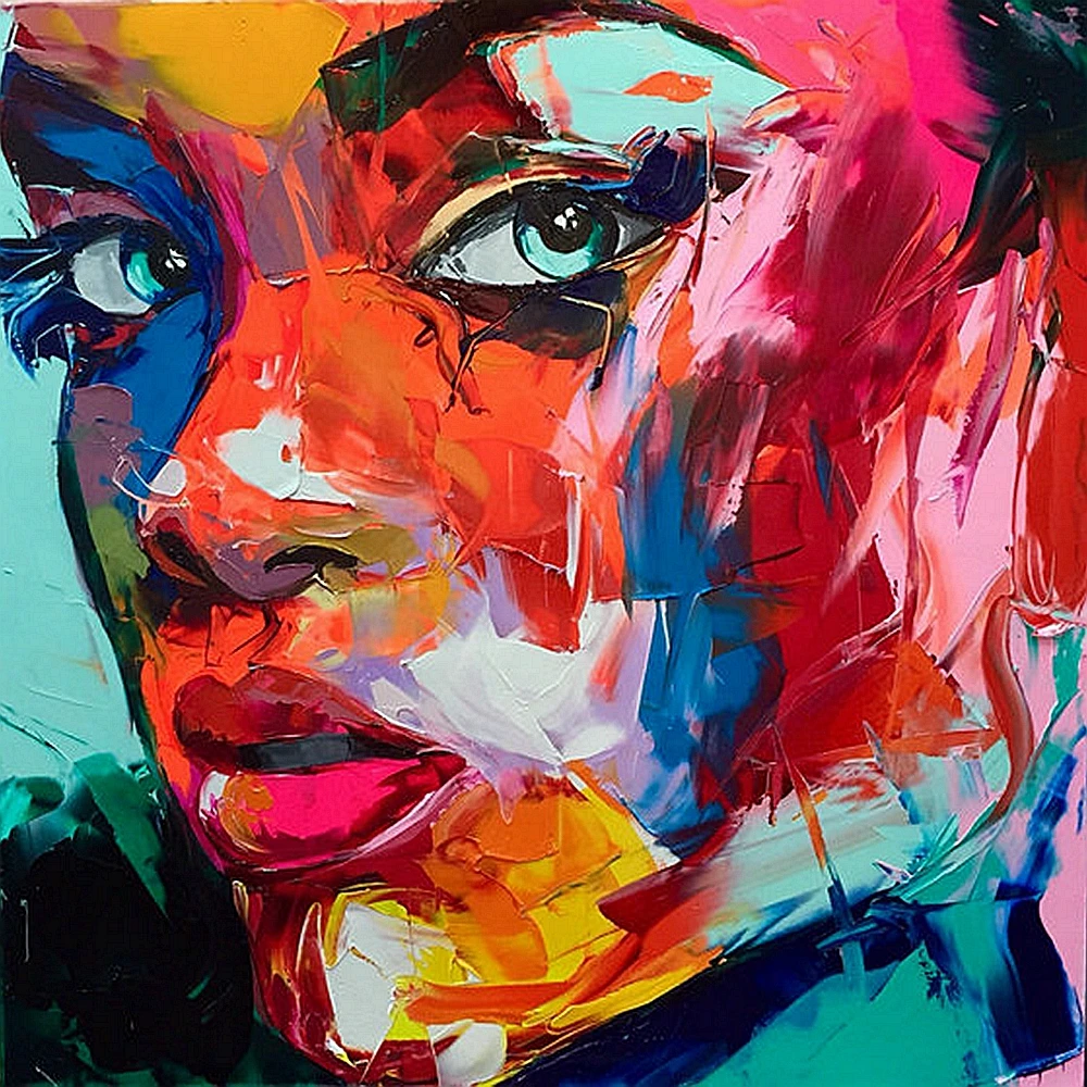 Buy Wall Art Canvas Prints Modern Home Abstract Face