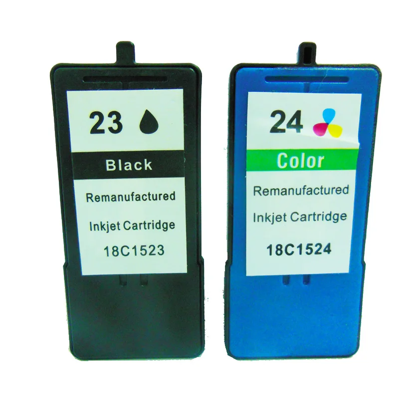 

vilaxh For Lexmark 23 24 Ink Cartridge For Lexmark Z1420 X4550 X3550 Z1410 X3530 X4530 Printer