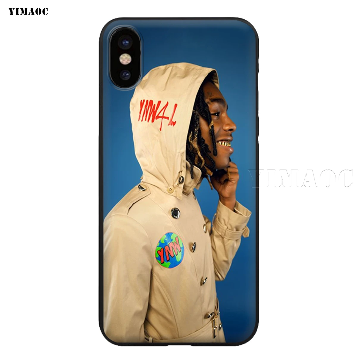 YIMAOC Ynw Melly Scarlxrd силиконовый мягкий чехол для iPhone 11 Pro XS Max XR X 8 7 6 6S Plus 5 5S SE - Цвет: 2