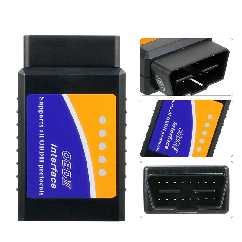 Считыватель кодов ELM327 OBD2 V1.5 автомобильный диагностический инструмент с Bluetooth Elm