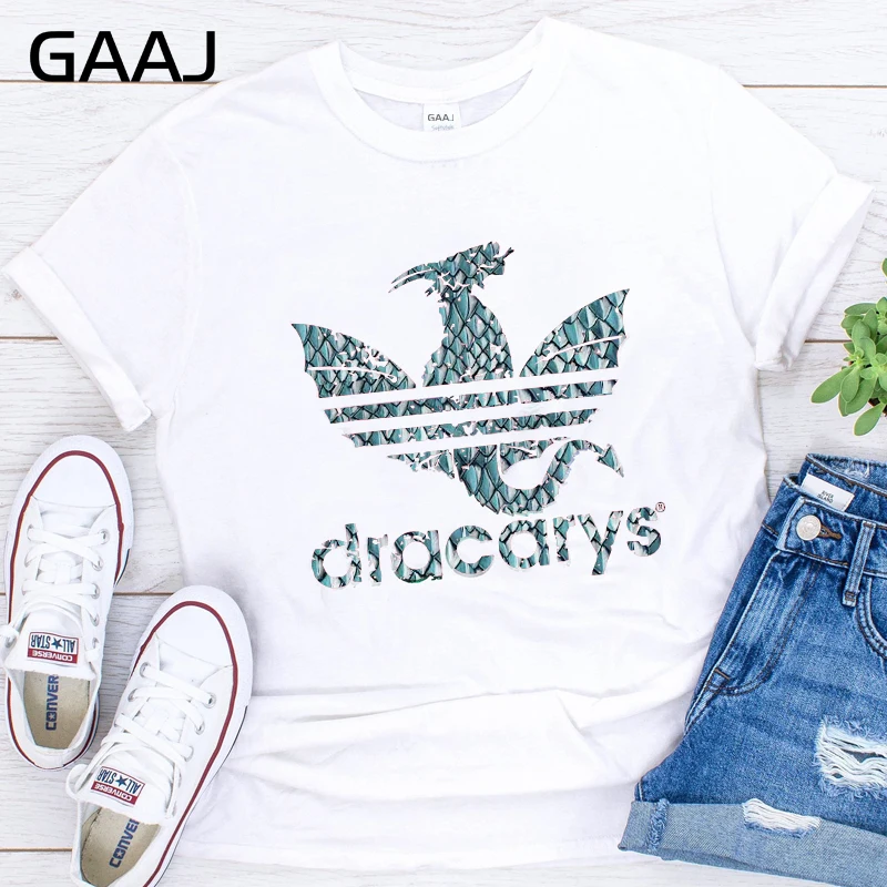 

Exclusive Game Of Thrones Dracarys Women's T-shirt Tshirt Mother Of Dragons T shirt Woman King Queen Girls Friends Tee Top Shirt