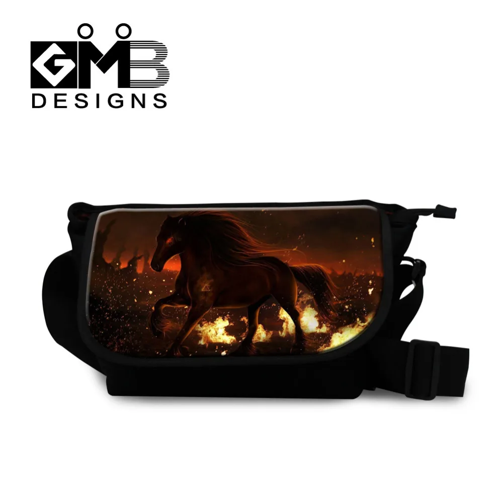 Dispalang Animal Print Women Messenger Bags Horse Large Capacity Cross